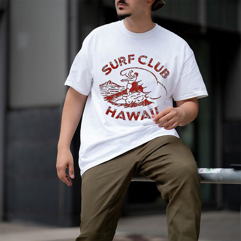 Classic Surf Club Men's Hawaii Printed Tee