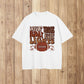 Football Friday Night Print Cotton T-shirt