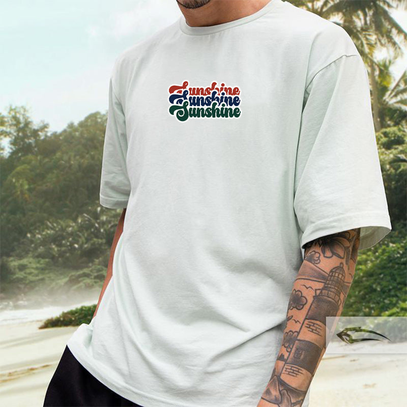 Sunshine Summer Vibes Beach Lovers Men's T-Shirt