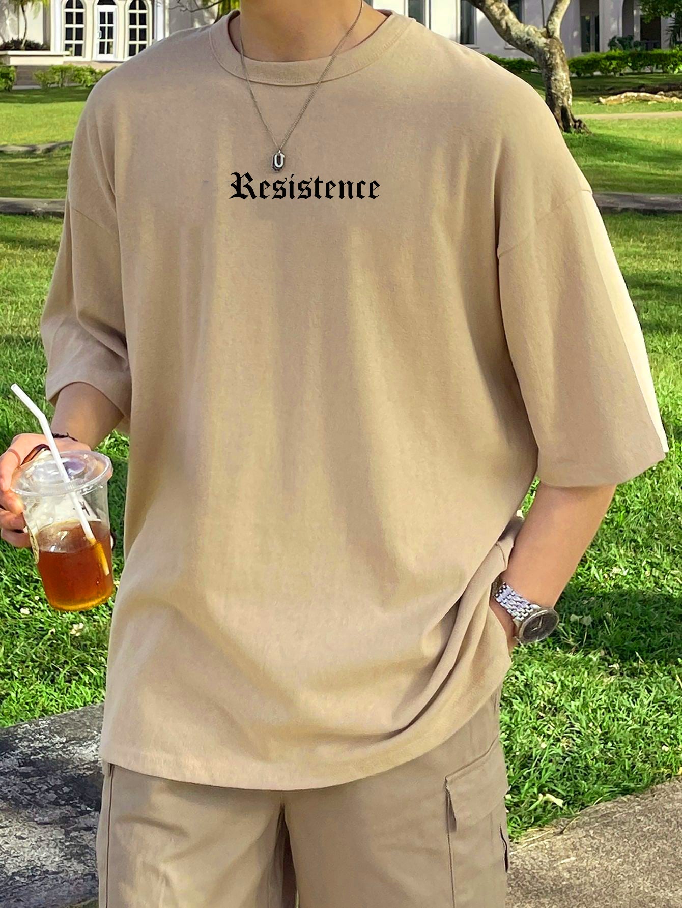 Resistence Men's Cotton T-shirt