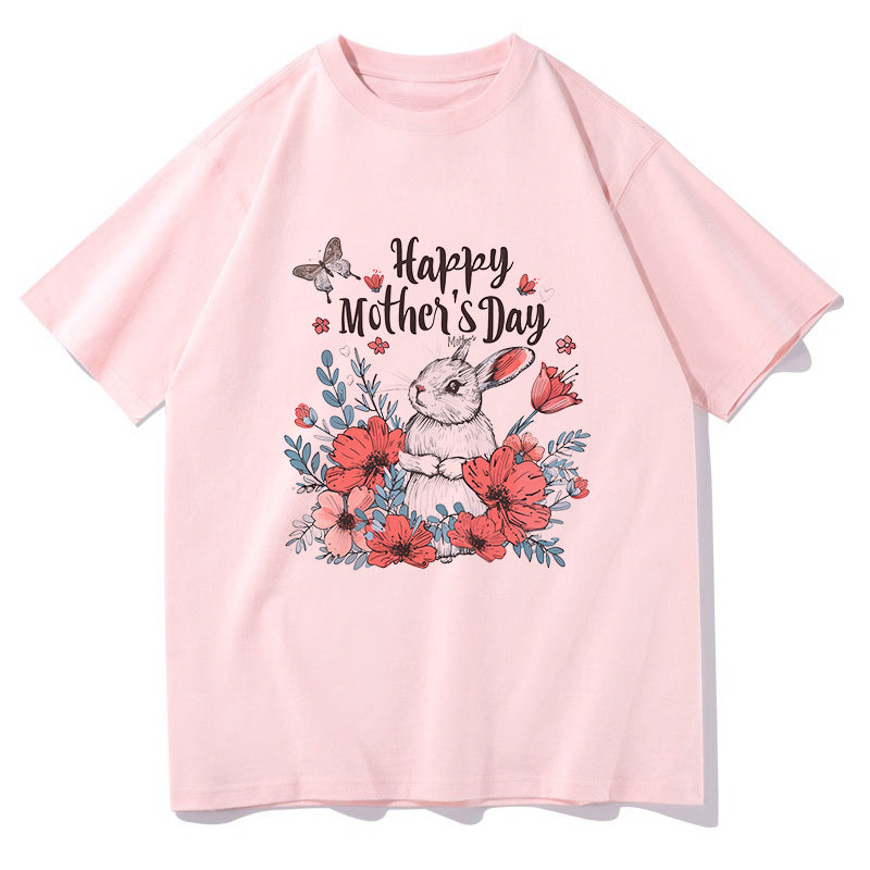 Women's Bunny Blooms Mother's Day Tee