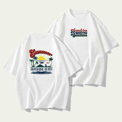 Sunshine Summer Vibes Beach Lovers Men's T-Shirt