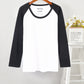 Men's Reglan Cotton Long Sleeve T-shirt 180 GSM