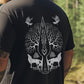 Life of Tree Yggdrasil Retro Viking Culture Graphic T-shirt