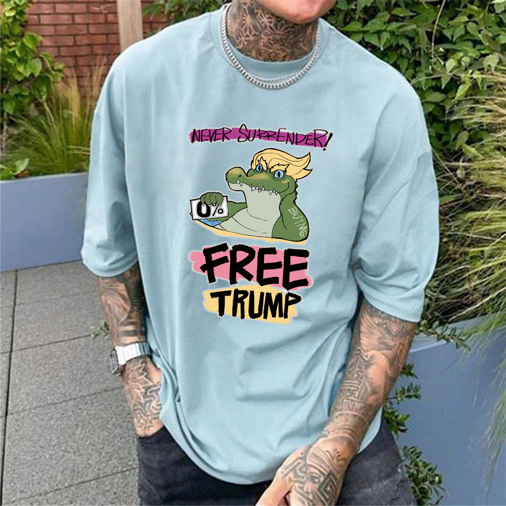 NOVAROPA™ Free Trump Men's Cotton T-shirt