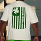 The Irish Luck Clover & Stripes T-shirt