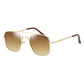 Square Trend Metal Cutout Men's Sunglasses