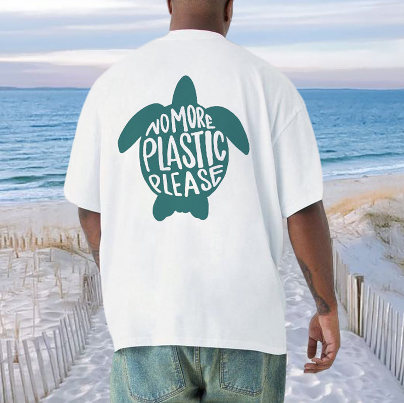 No More Plastic Men's Ocean Defender T-shirt
