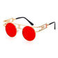 Cycling Round Frame Steampunk Men's Sunglasses