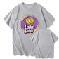 Lake Show Basketball Print  Men's T-Shirts