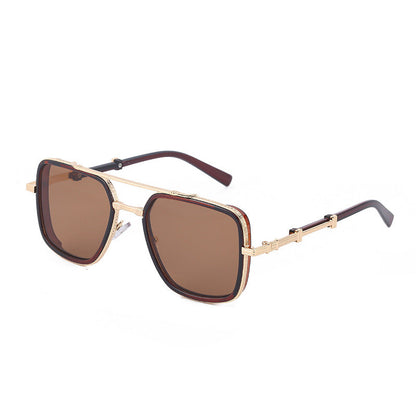 Clearance-Big Frame Trend Steampunk Men's Sunglasses