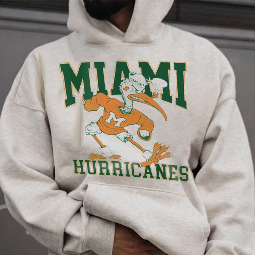 Miami Hurricanes Men's Hoodie Sweatshirt