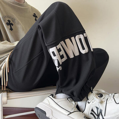 Wide-Leg Men's Leisure Sweatpants
