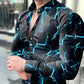 Casual Long-sleeved Printed Shirt