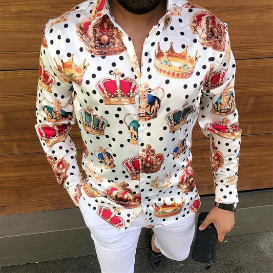 Casual Printed Vacation Shirt