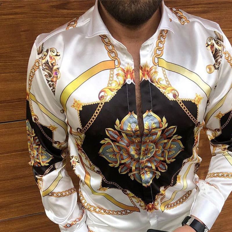 Casual Printed Vacation Shirt