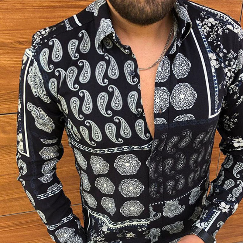 Casual Printed Vacation Shirt