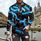Casual Long-sleeved Printed Shirt