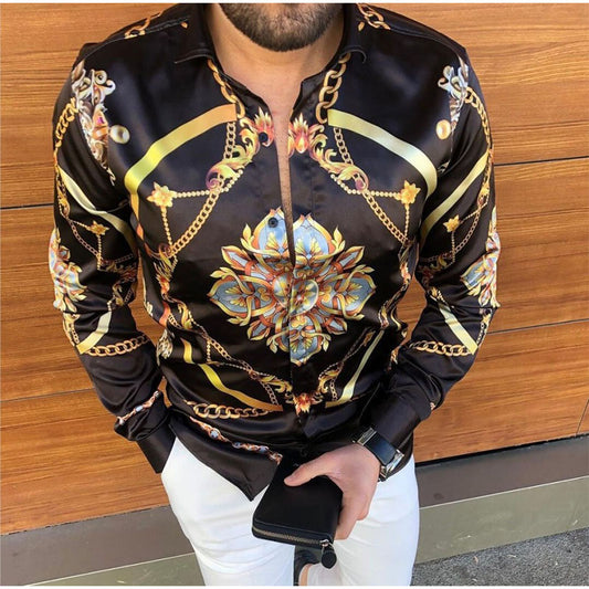 Casual Printed Vacation Shirt