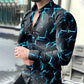 Casual Long-sleeved Printed Shirt