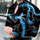 Casual Long-sleeved Printed Shirt