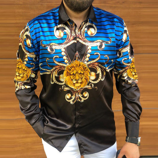 Casual Printed Vacation Shirt