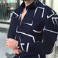 Casual Long-sleeved Printed Shirt