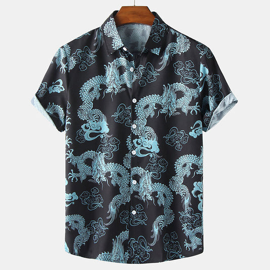 Casual Printed Vacation Shirt