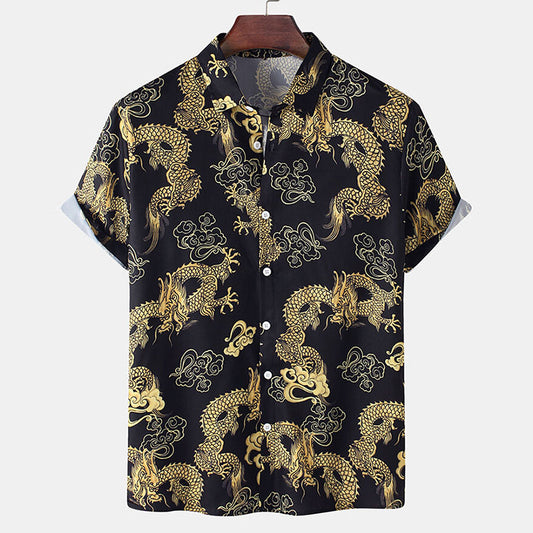 Casual Printed Vacation Shirt