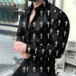 Casual Long-sleeved Printed Shirt