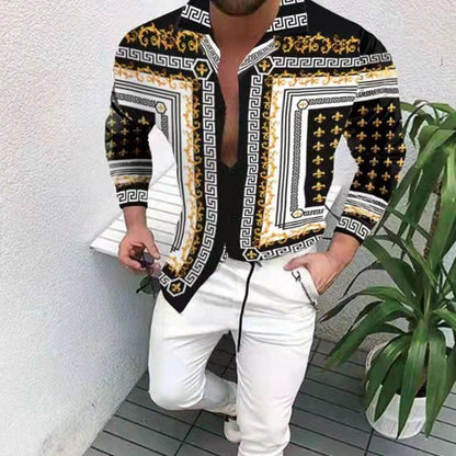 Casual Printed Vacation Shirt