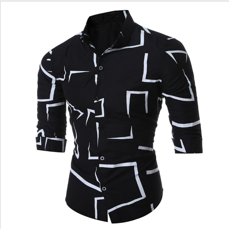 Casual Printed Vacation Shirt