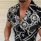 Casual Print Resort Style Shirt