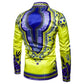 Long-sleeved Shirt With Lapel Print