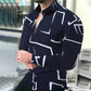 Casual Long-sleeved Printed Shirt