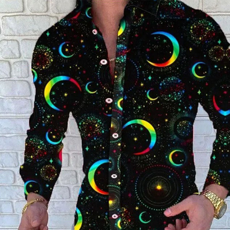 Casual Printed Vacation Shirt