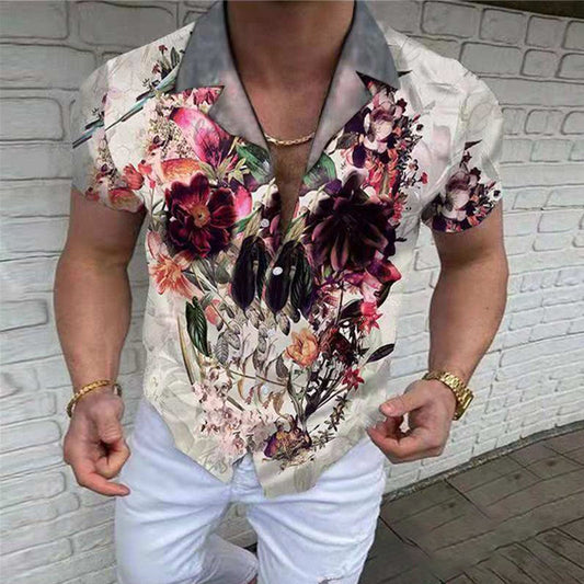 Casual Printed Vacation Shirt