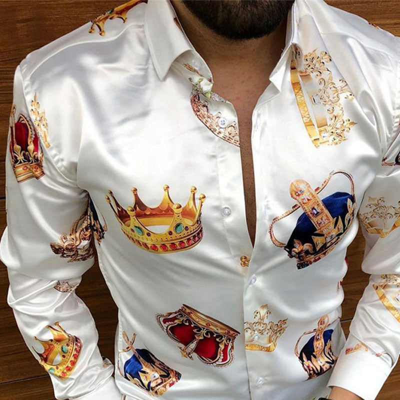 Casual Printed Vacation Shirt