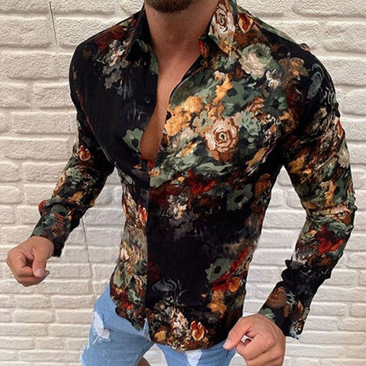 Casual Printed Vacation Shirt