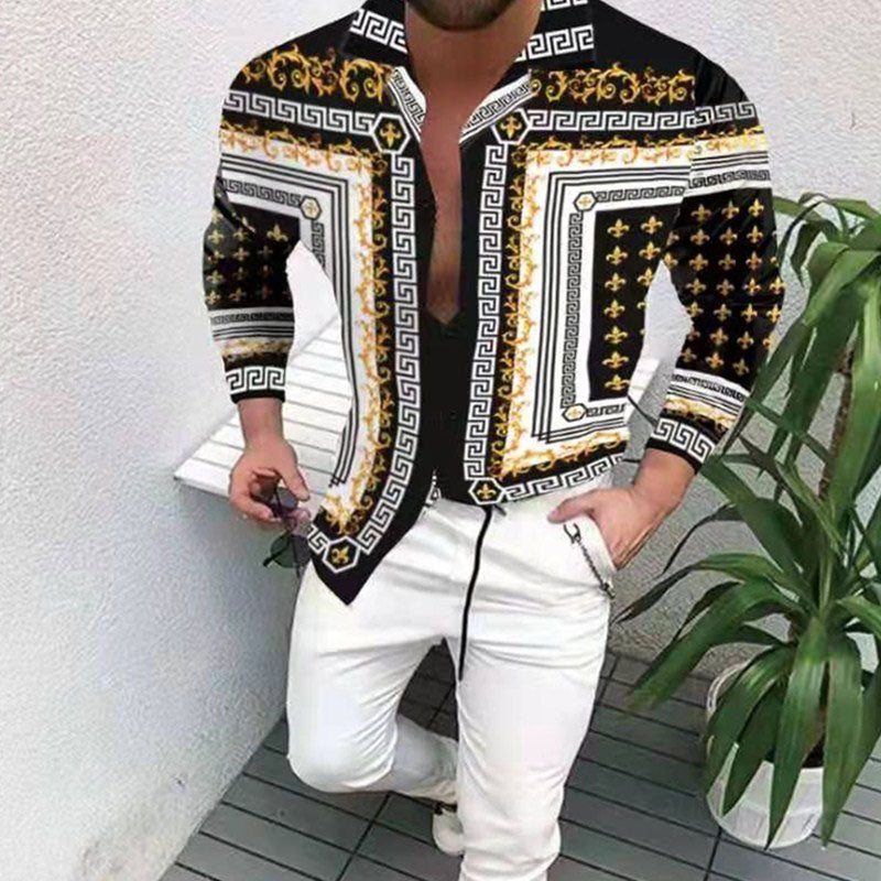 Casual Printed Vacation Shirt