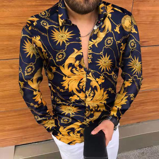 Casual Printed Vacation Shirt