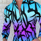 Casual Print Resort Style Shirt