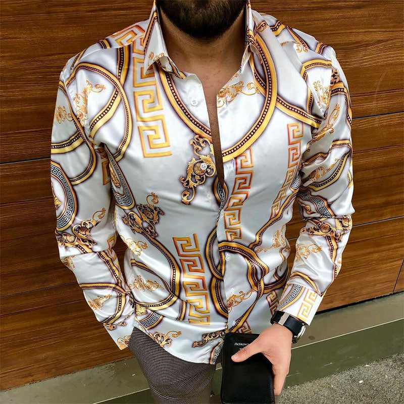 Casual Printed Vacation Shirt