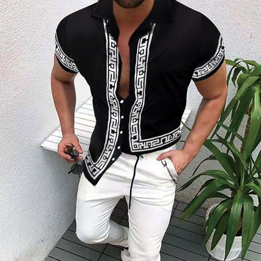 Casual Printed Vacation Shirt