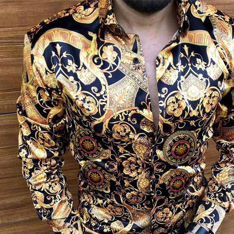 Casual Printed Vacation Shirt