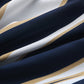 Men's Irregular Stripe Printed Polo Shirt