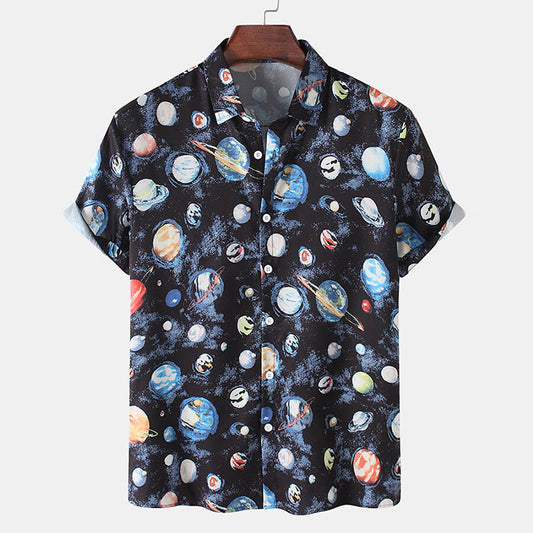 Casual Printed Vacation Shirt