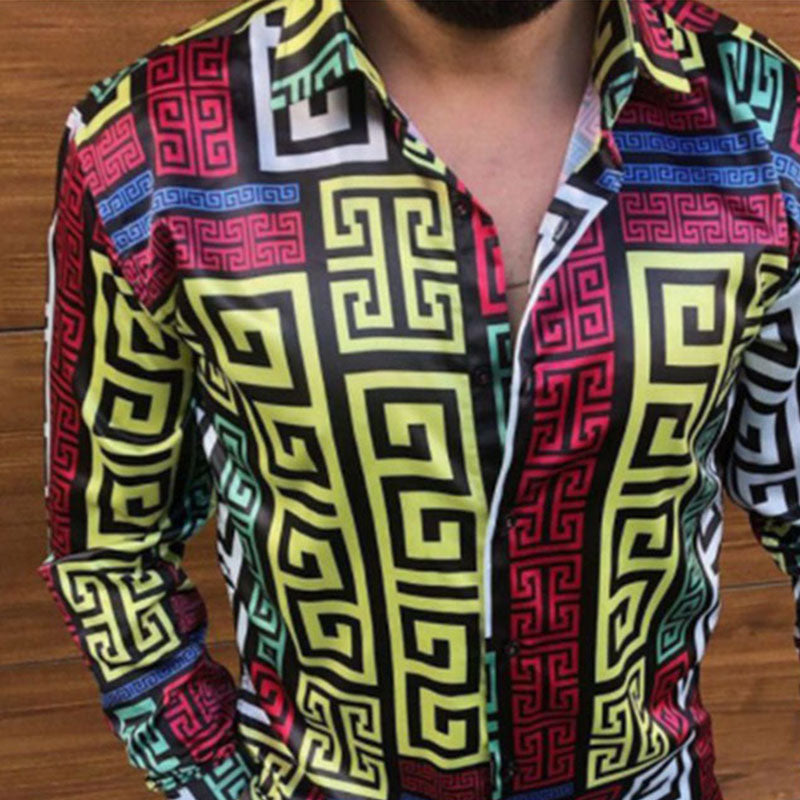 Casual Printed Vacation Shirt