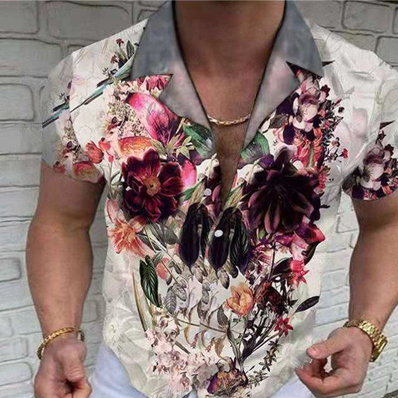 Casual Printed Vacation Shirt