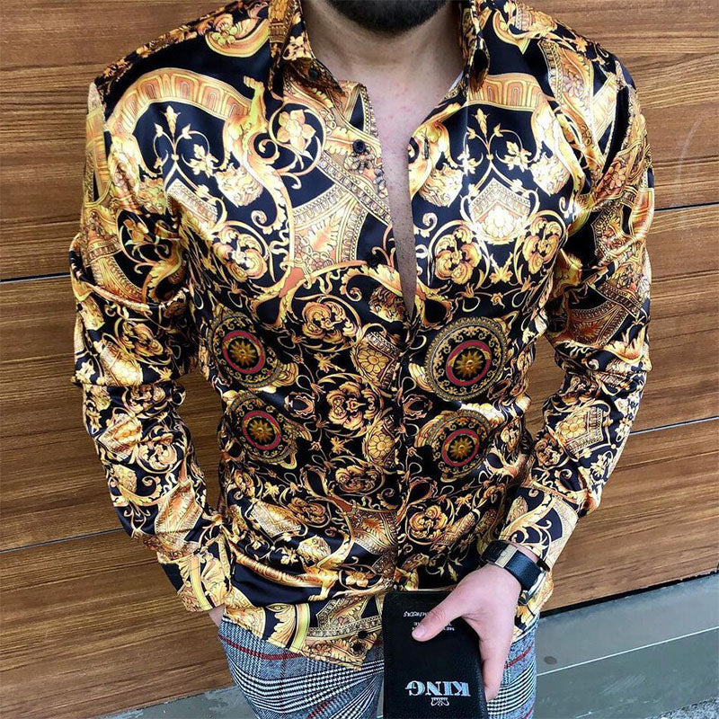 Casual Printed Vacation Shirt
